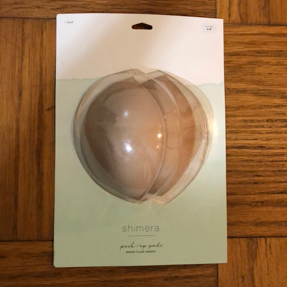 NWT shiners push up pads